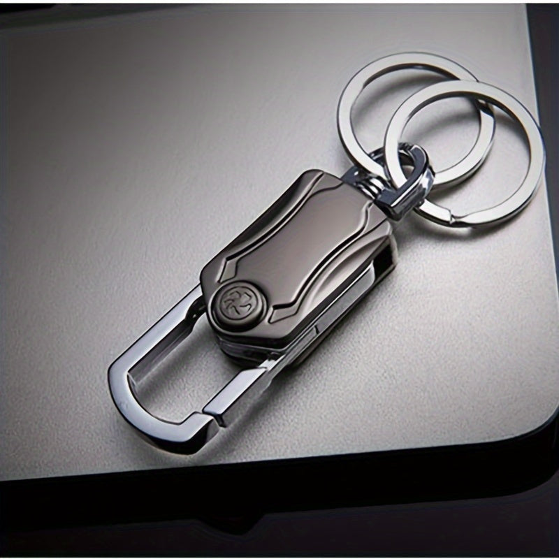 Multipurpose Keychain with Spinner, Bottle Opener, Key Holder, Knife, Phone Stand