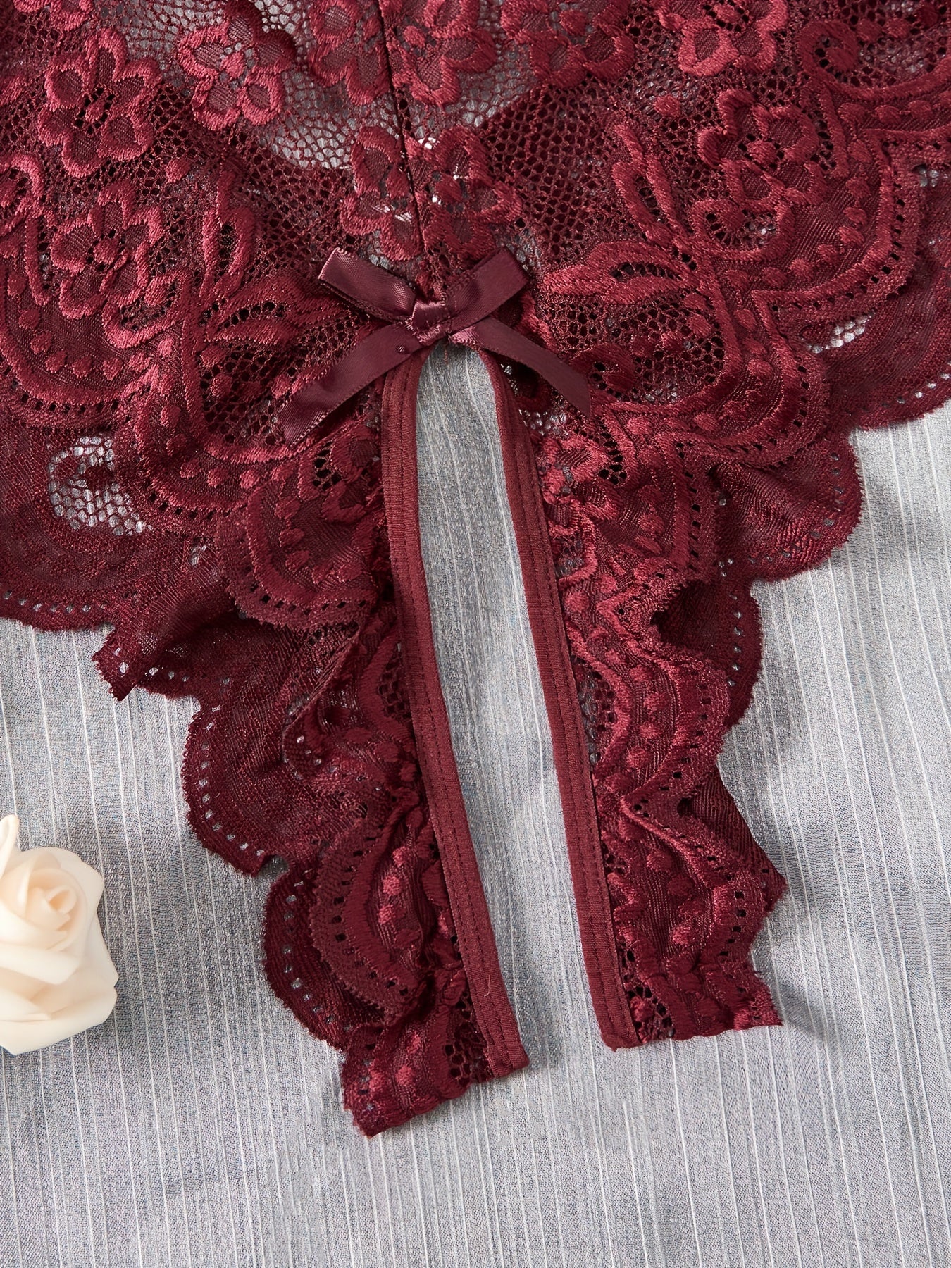 Вельветовый боди с открытой спиной для женщин