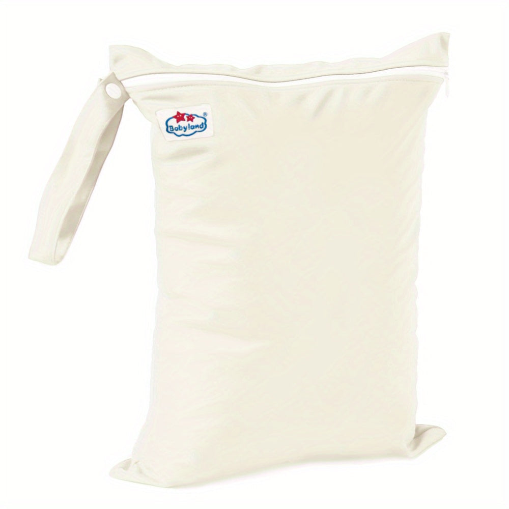 Waterproof Reusable Wet Bag for Cloth Diapers Beach Pool Gym Travel 29x40cm