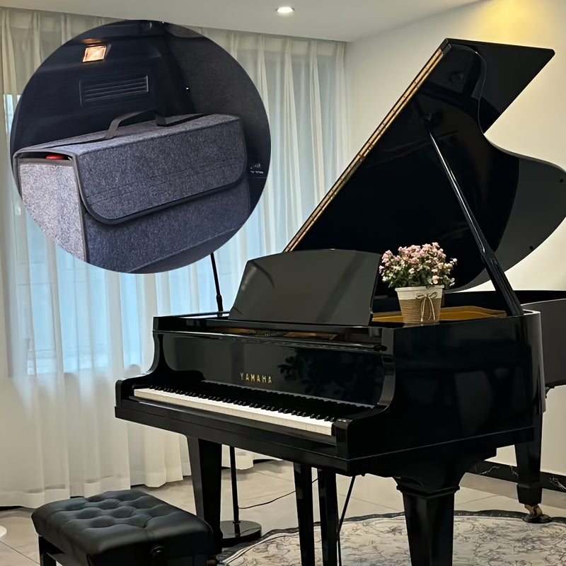 Складной органайзер для багажника автомобиля из войлока, портативная коробка для хранения, внутреннее убранство