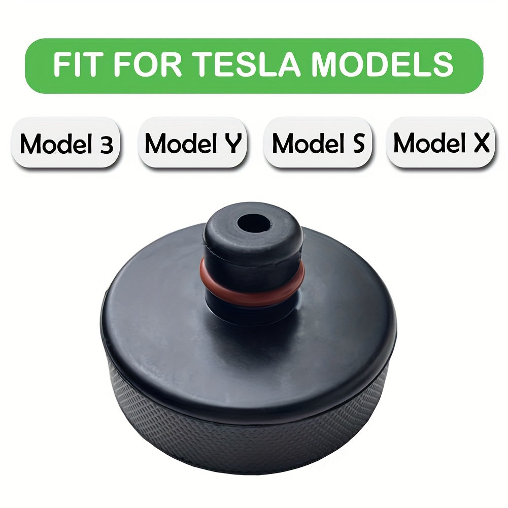 Juego de 4 almohadillas elevadoras para Tesla Model S, caja de almacenamiento segura