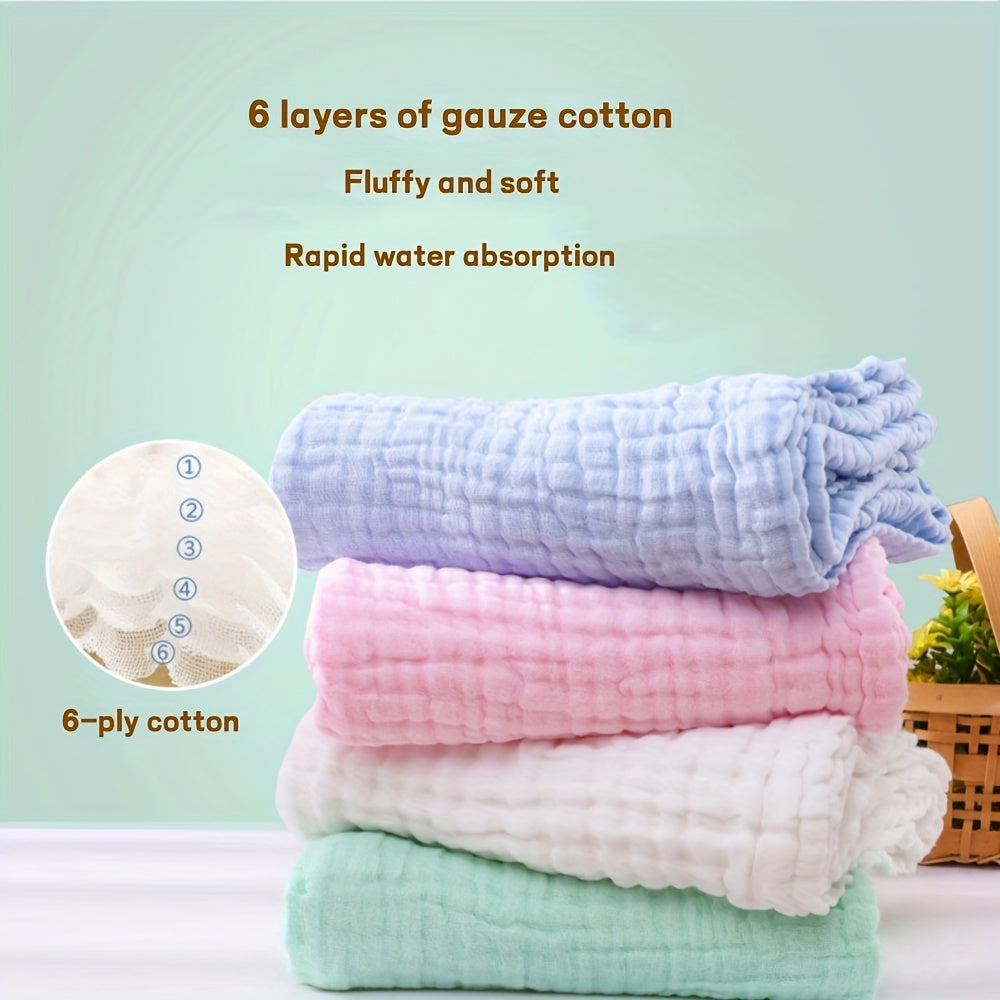 Personalized Baby Receiving Blanket with Embroidered Name Soft All-Season Cotton for Newborns