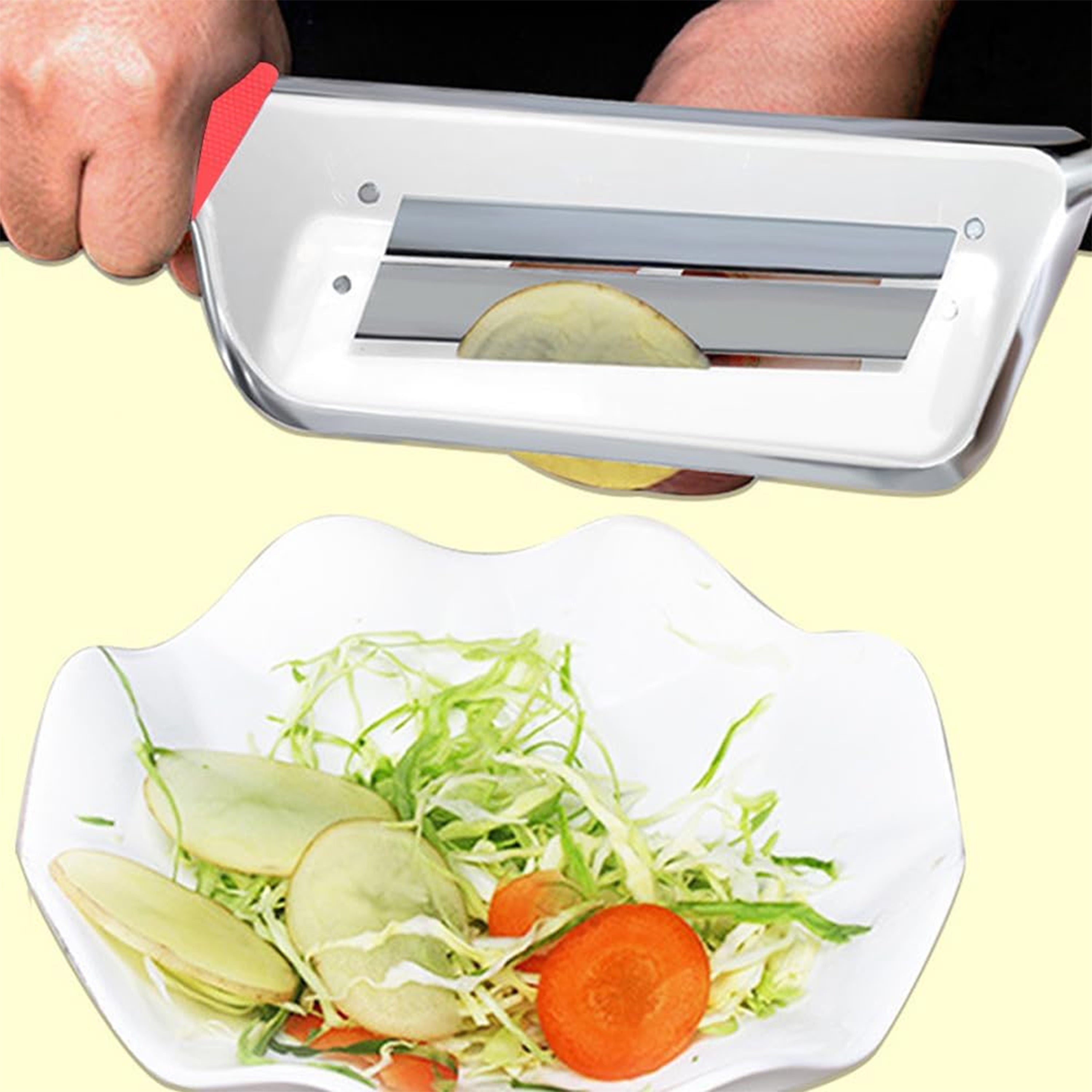 Stainless Steel Cabbage Slicer Manual Vegetable Fruit Shredder Kitchen Tool