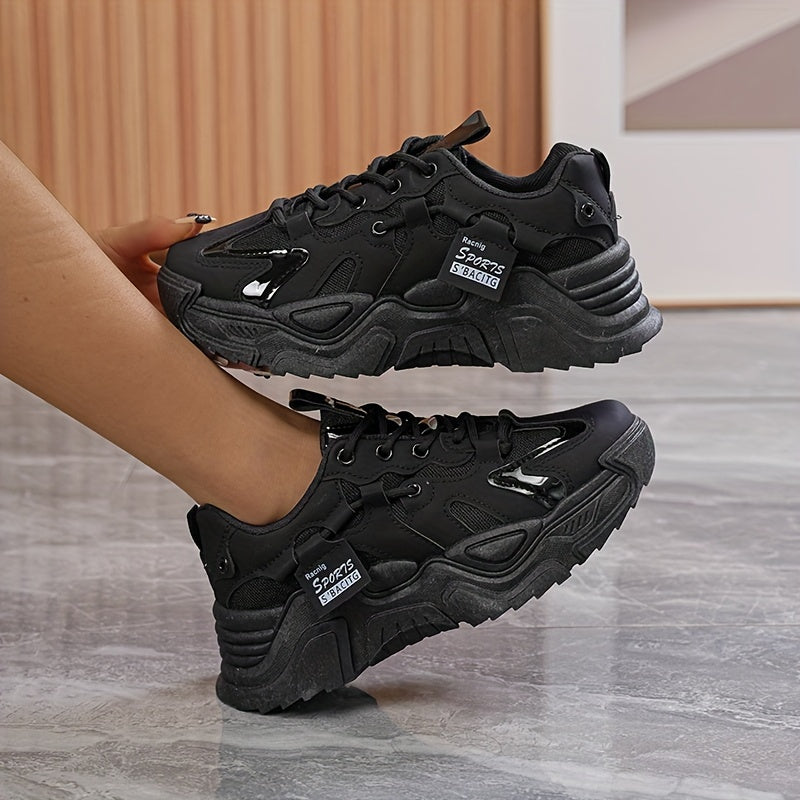 Women's White Breathable Sneakers for Running Fitness and Casual Wear