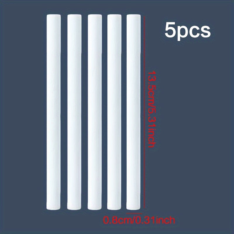 Adjustable Length Humidifier Filter Sticks Set of 5-50 Plastic Replacement Cartridges No Batteries Needed