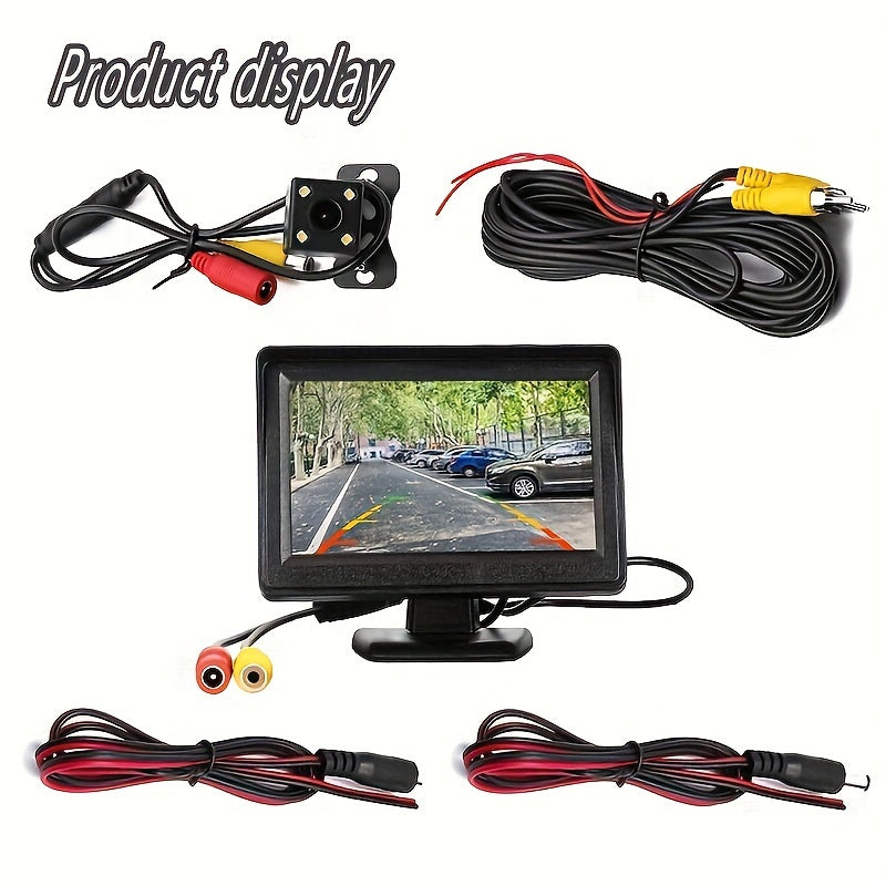Car Rearview Camera 10.92 Inch Display 4/8/12 Light System