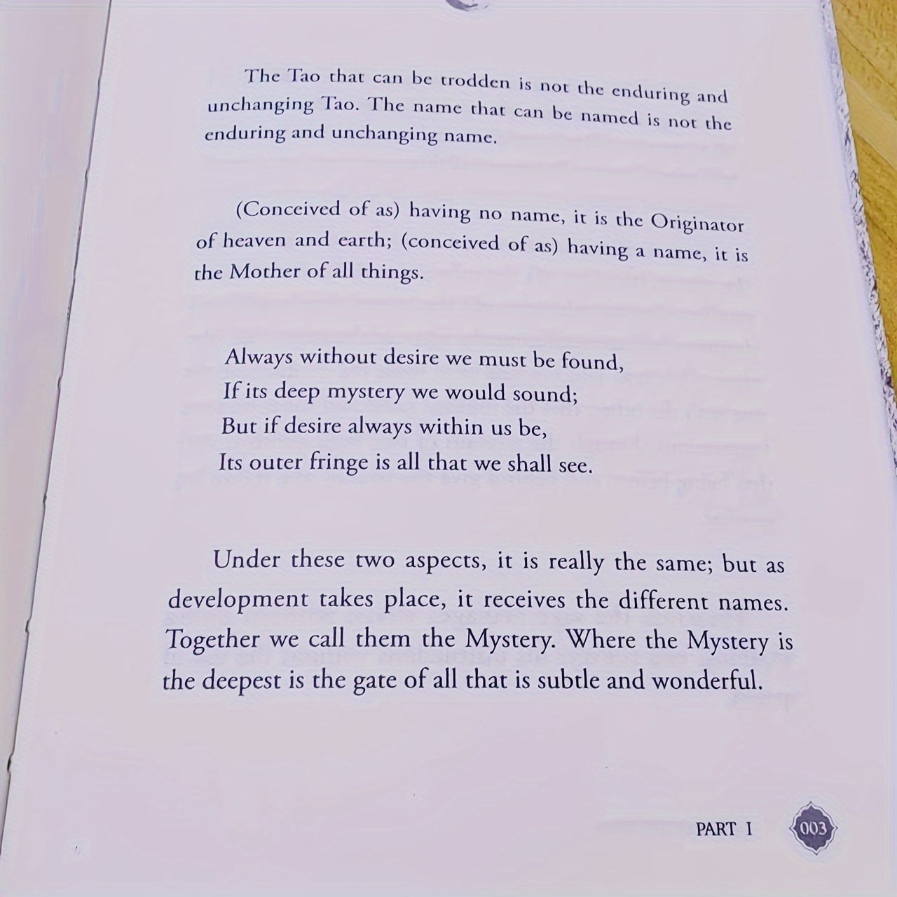 Ancient Chinese Philosophy Book Tao Te Ching Laozi Paperback English 114 Pages