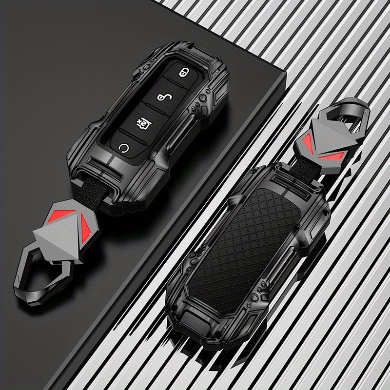 Car Key Cover Shell Zinc Alloy for Multiple EV Models Remote Fob Protector