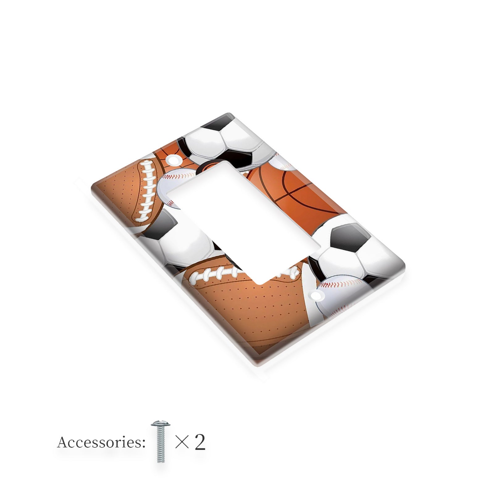 Light Switch Cover for Home Decor and Kitchen, Easy to Install, No Battery Needed