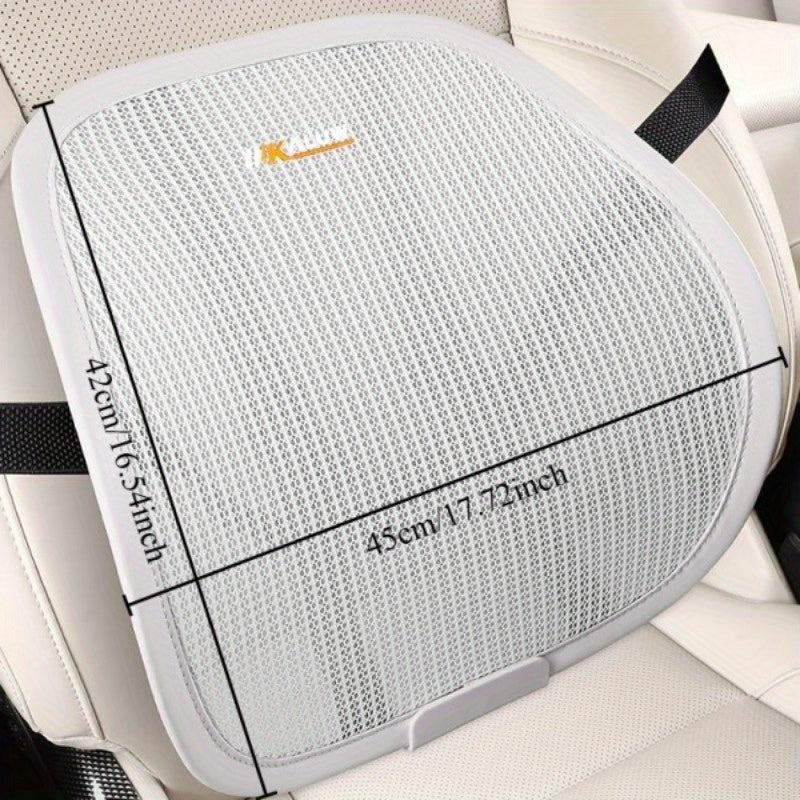 2Pcs Car Lumbar Support Cushions Breathable Comfort for All Seasons