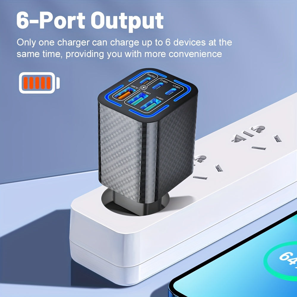 50W USB-C devor zaryadlagichi Yevropa standarti tez zaryadlash sayohat uchun mos iPhone Samsung uchun