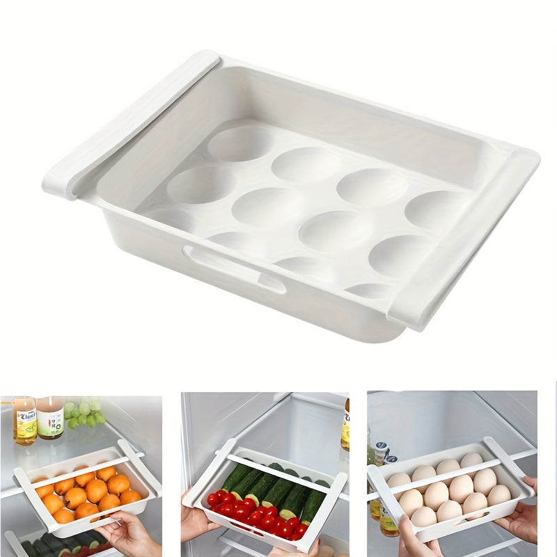 Ящик для хранения в холодильнике для организации кухни 26x18x5см