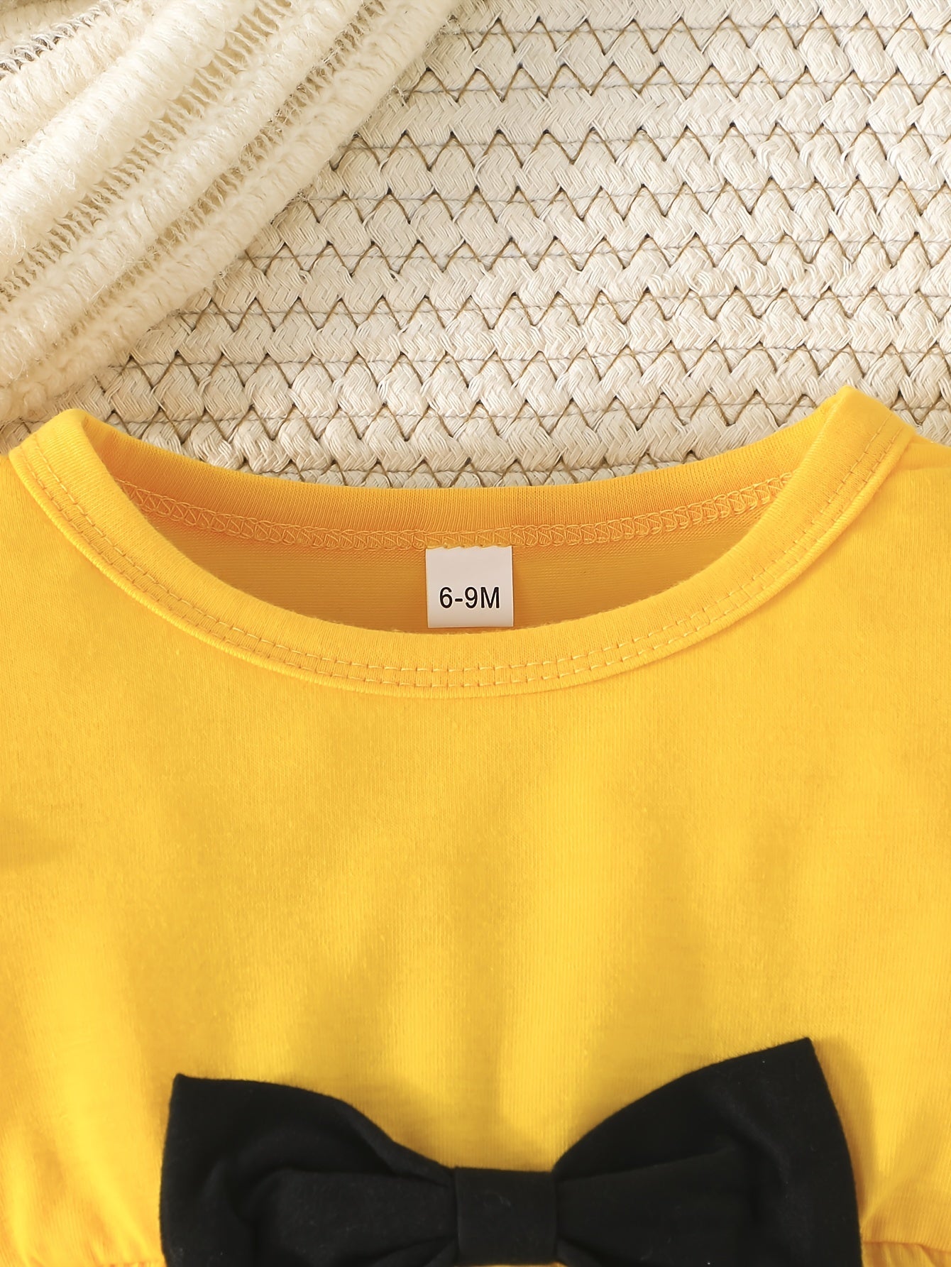 Kichkina qizlar uchun uzun qoʻlli multfilm qushchasi kiyim toʻplami, polyester spandex, kundalik va tashqarida foydalanish uchun