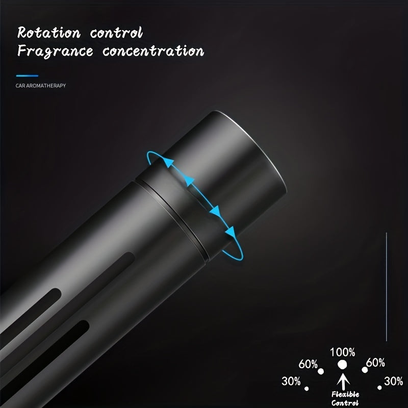 Car Air Outlet Aromatherapy Diffuser with 5 Scent Variants and Essential Oil Tablets
