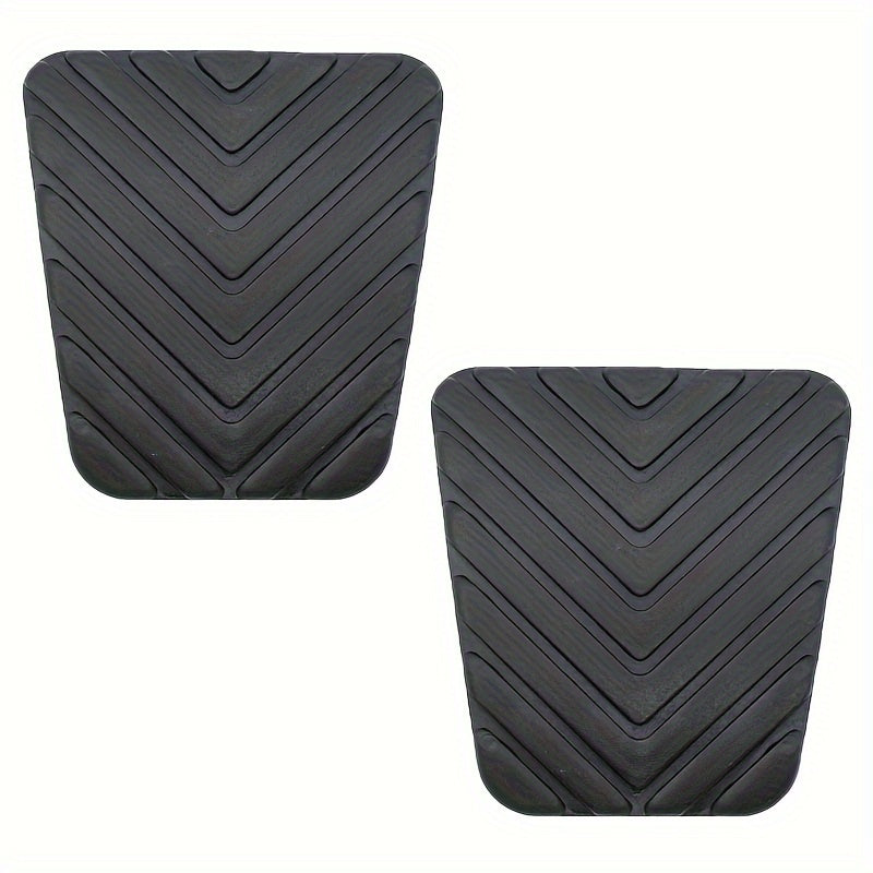 Car Pedal Cover Set Non-Slip Rubber Brake Clutch for Vehicles