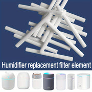 Adjustable Length Humidifier Filter Sticks Set of 5-50 Plastic Replacement Cartridges No Batteries Needed
