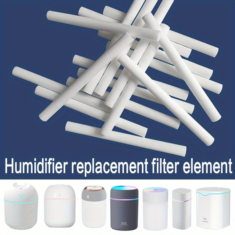 Adjustable Length Humidifier Filter Sticks Set of 5-50 Plastic Replacement Cartridges No Batteries Needed