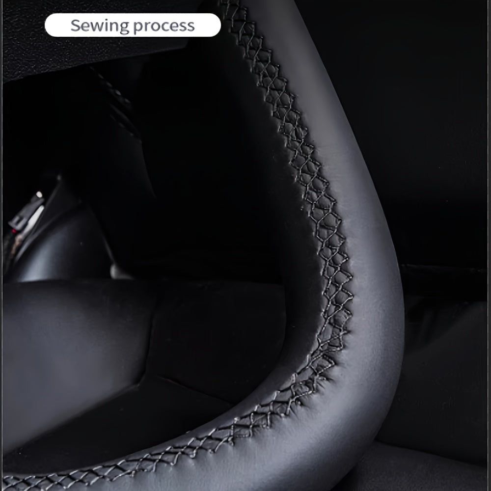 Yoke Steering Wheel Cover Carbon Fiber Heating Front Placement for Model Y and Y