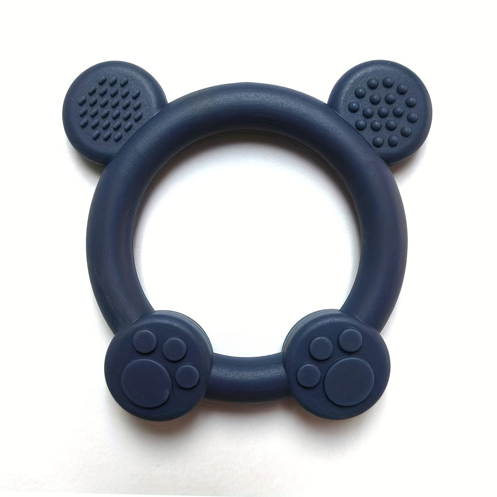 Силиконовые прорезыватели для детей от 0 до 3 лет - пищевой класс, можно кипятить, устойчивые к укусам игрушки для прорезывания зубов - безопасный для стирки в машине набор для младенцев.