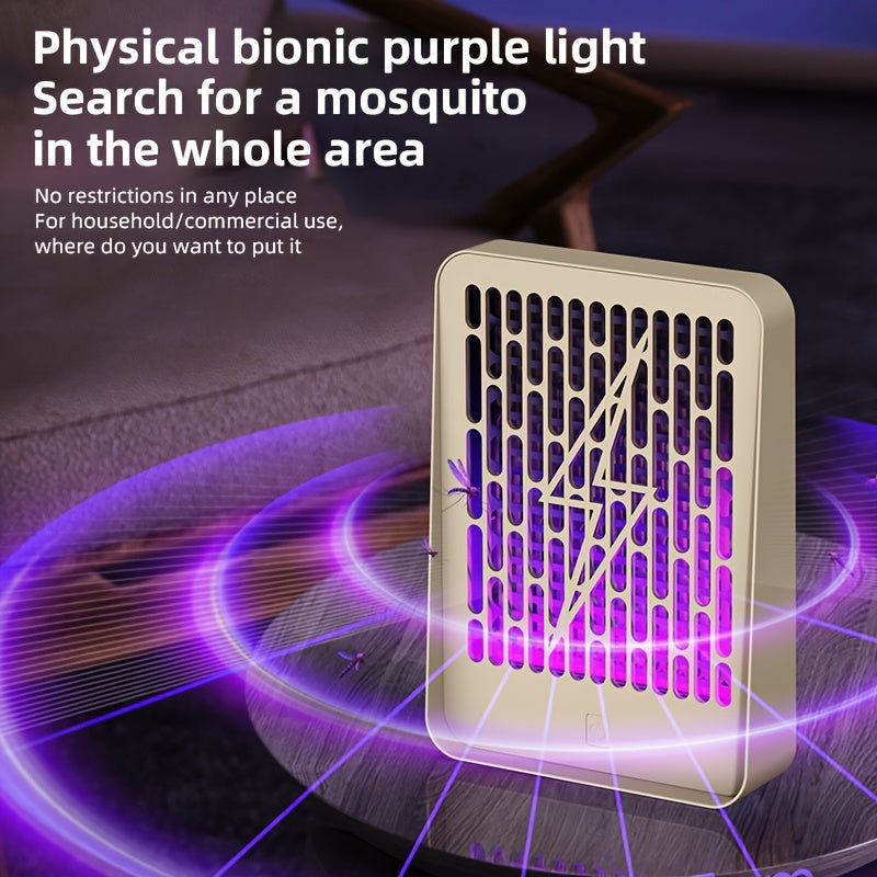 Dual-Purpose Mosquito Killer Lamp Mesh Design USB Powered Insect Trap