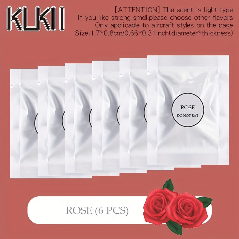 Car Air Freshener Scented Tablets Pack of 6 or 15 for Cars and SUVs