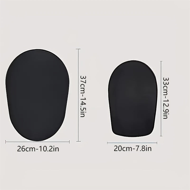 Non-Slip Rubber Pads for KitchenAid Mixers 5-8 Qt and 4.5-5 Qt Bowl Lift and Tilt Head Models Black