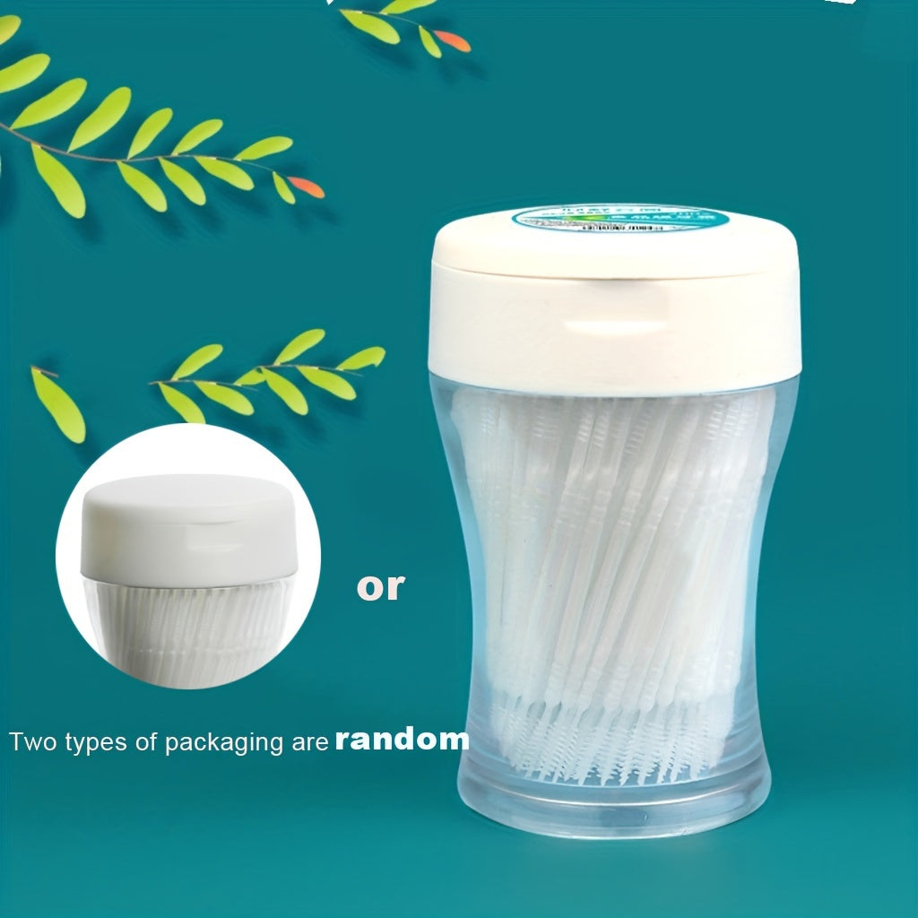 200PCS Double Head Disposable Interdental Dental Floss Picks Deep Cleaning Portable Hygienic Flossers