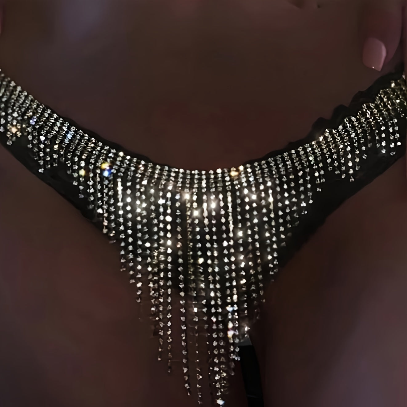 Bohemian Style Tassel Waist Chain for Women Beach Party Nightclub Accessory