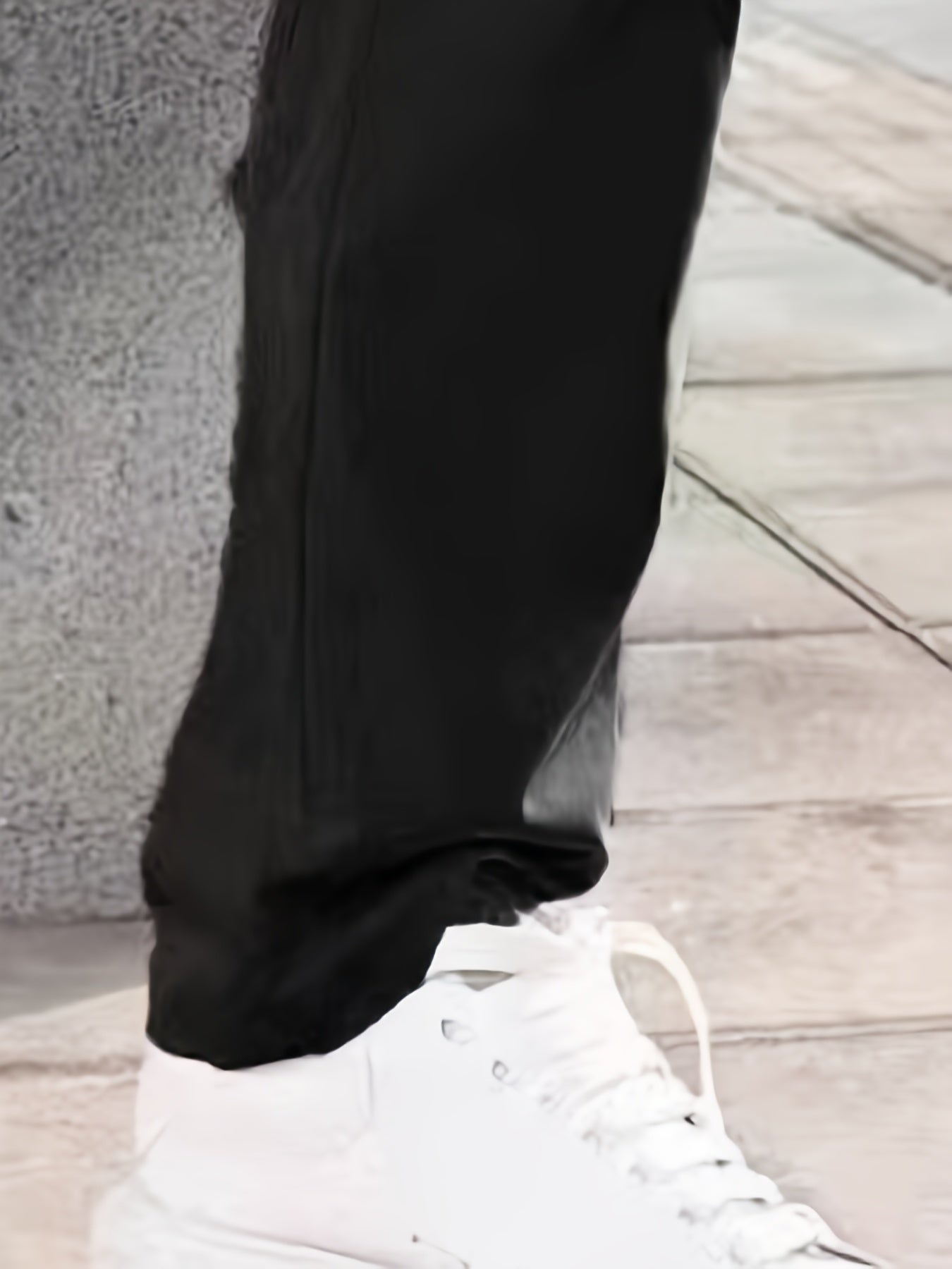 Men's Cargo Pants Regular Fit Solid Color Polyester Straight Leg All-Season Casual