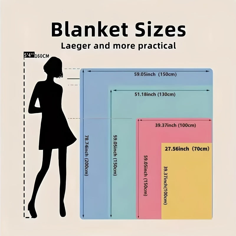 Flannel Throw Blanket with Goosebumps Horrorland Digital Print Fleece All-Season Bedding