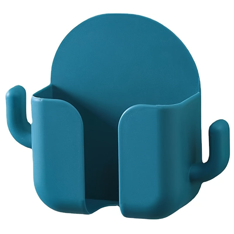 Cactus Wall Mount Phone Holder for TV and Air Conditioner No-Drill Adhesive Charging Bracket