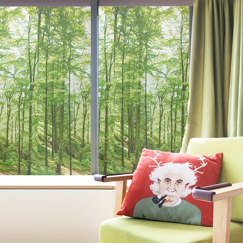 Self-Adhesive Frosted PVC Window Film for Privacy Bathroom Bedroom Living Room Office