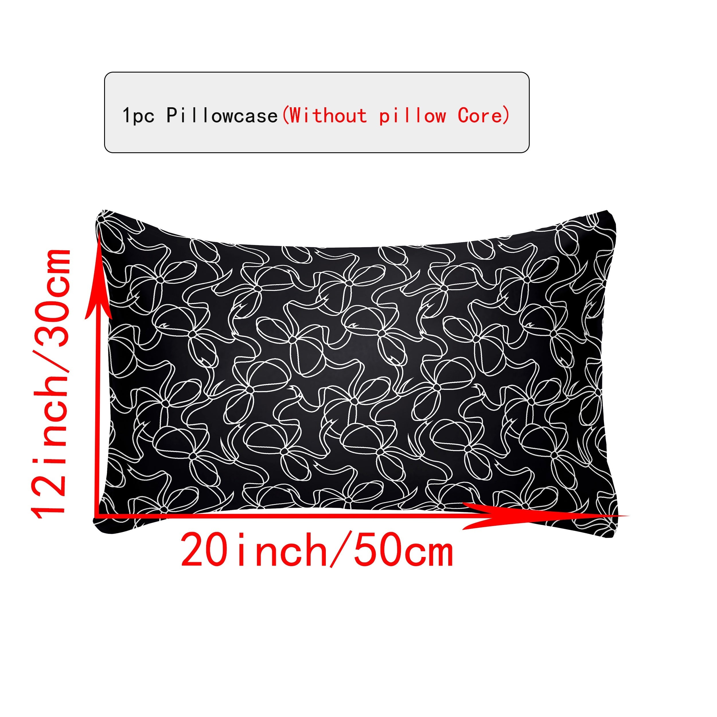 Breathable Polyester Throw Pillow Covers in White, Cream, Brown, Gray 30x50cm