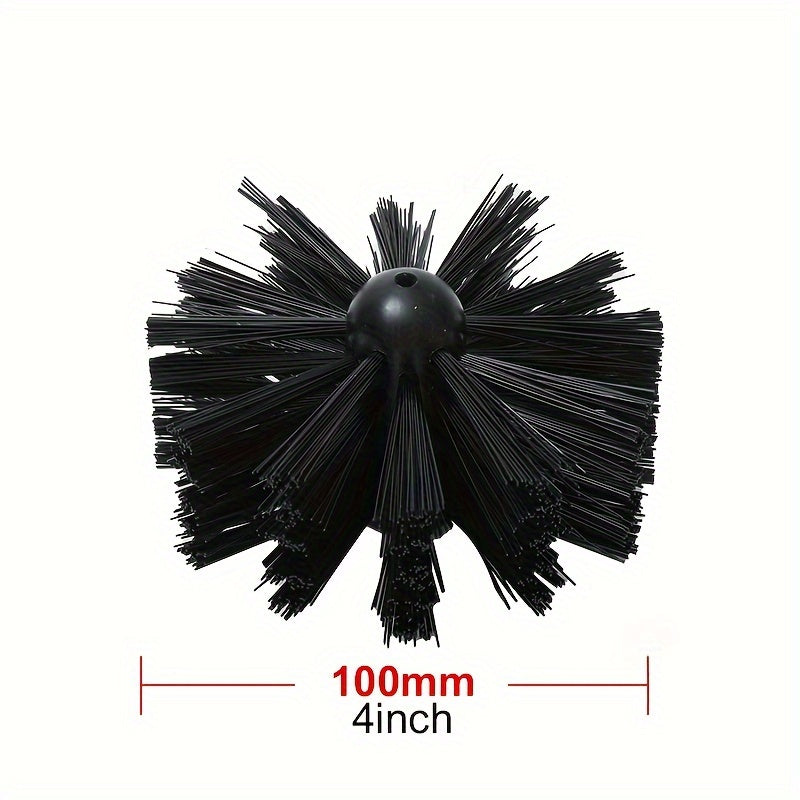 Dryer Vent Cleaning Brush Kit with Flexible Rods and Extendable Lint Remover