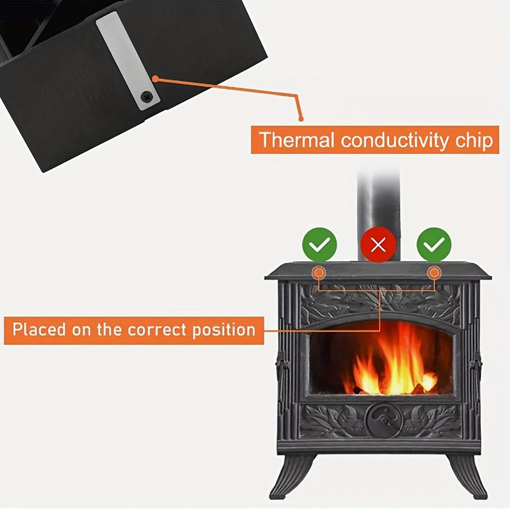 Christmas Reindeer Fireplace Fan Portable Mini Heater for Winter Home Use