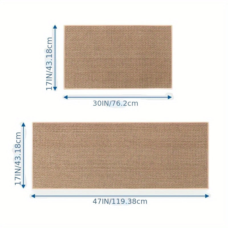 Textured Farmhouse Rug with Anti-Shedding Fade-Resistant Durable Material for High-Traffic Areas