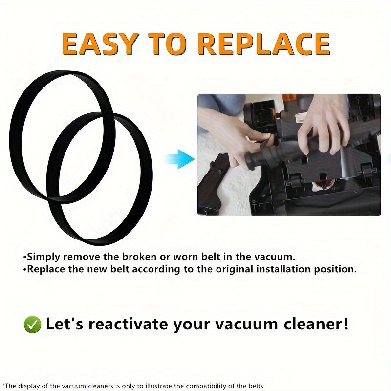 Ustki tozalash uchun Polyethylene Terephthalate PET almashtirish kamarlar, NEU seriyasi bilan mos keladi