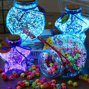 Glow in the Dark Pebbles 10,000 Pieces Polished Stones for DIY Decor Fish Tank Wishing Bottles
