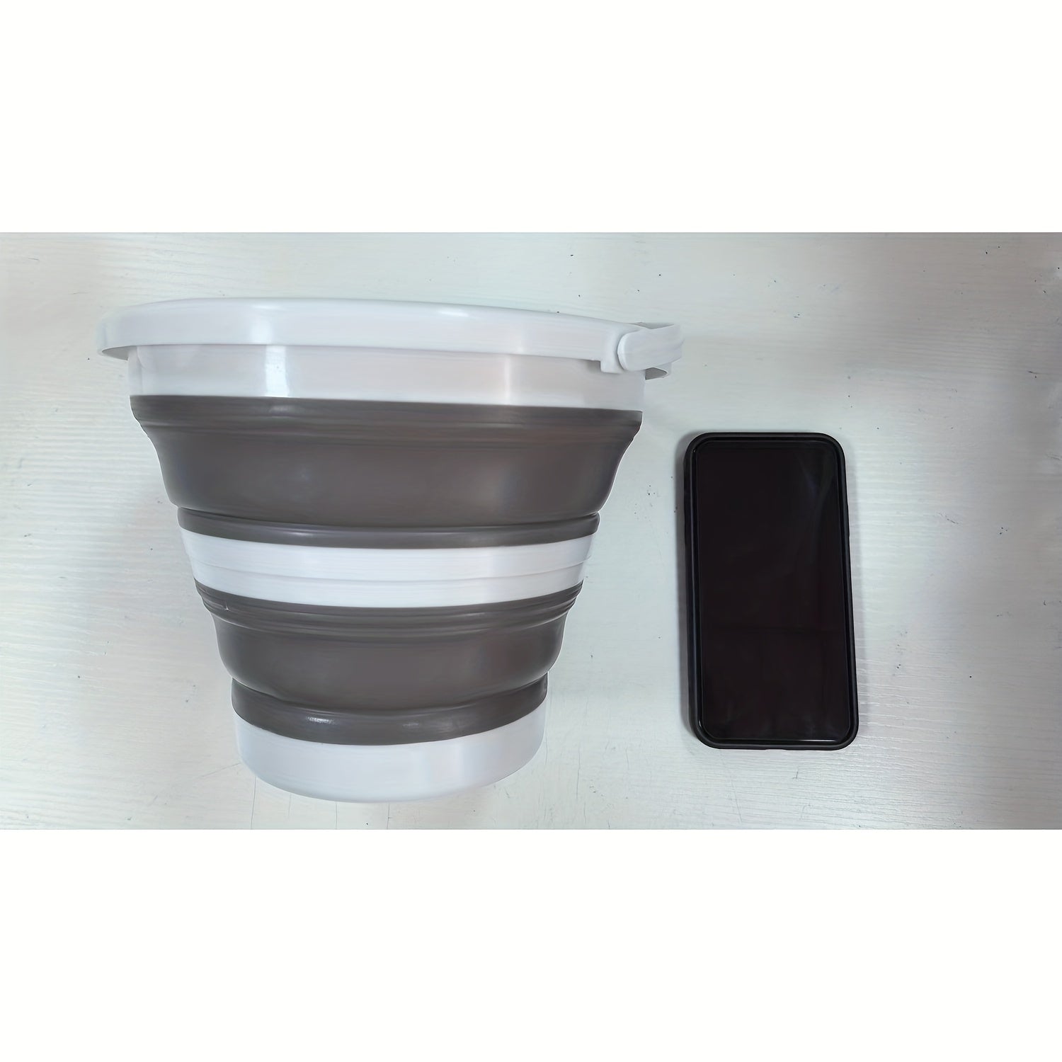 Cubeta de agua portátil y plegable para camping, viajes, lavado y uso doméstico