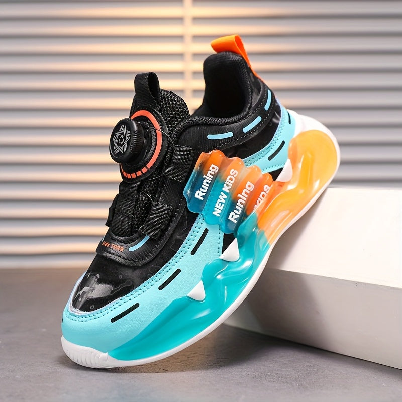 Мужские спортивные кроссовки из микрофибры и синтетической кожи для баскетбола, бега и школы