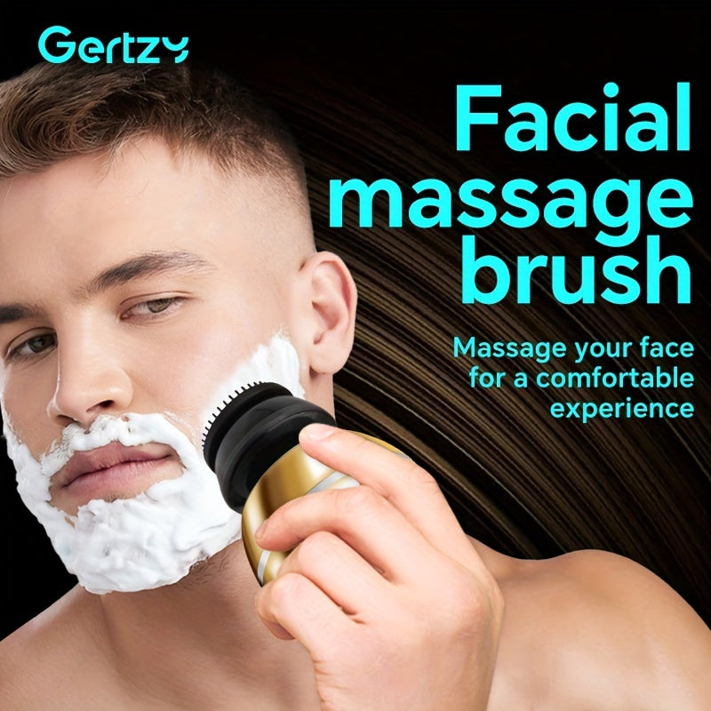 Мужской цифровой бритвенный прибор 5-в-1 триммер для бороды машинка для стрижки волос триммер для носа беспроводной