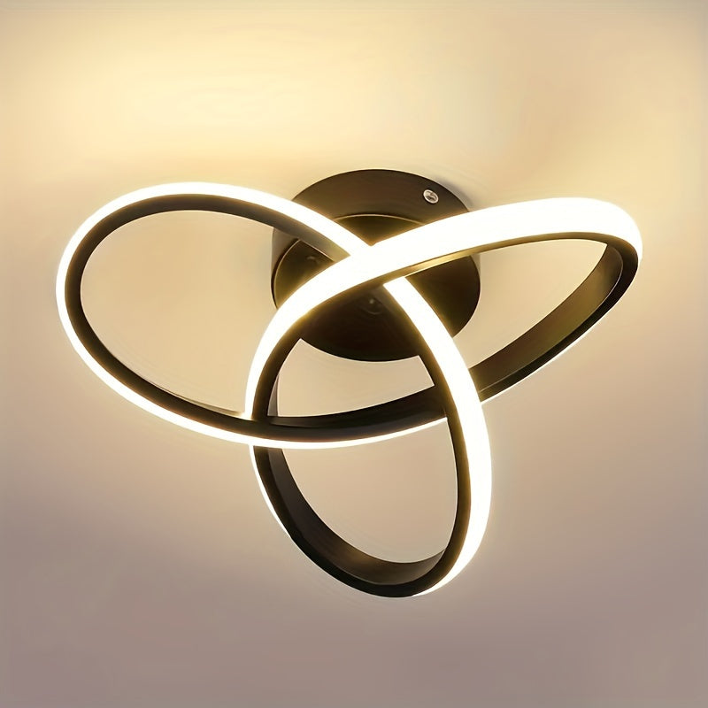 Dimmable LED Ceiling Light with Switch Control and Adjustable Color Temperature for Living Room Bedroom Kitchen