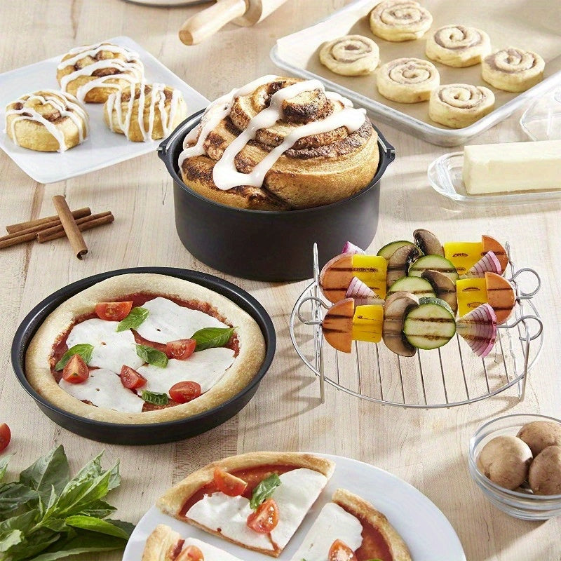 6pcs Air Fryer Accessory Kit 2 Quart Compact Air Fryer Accessories