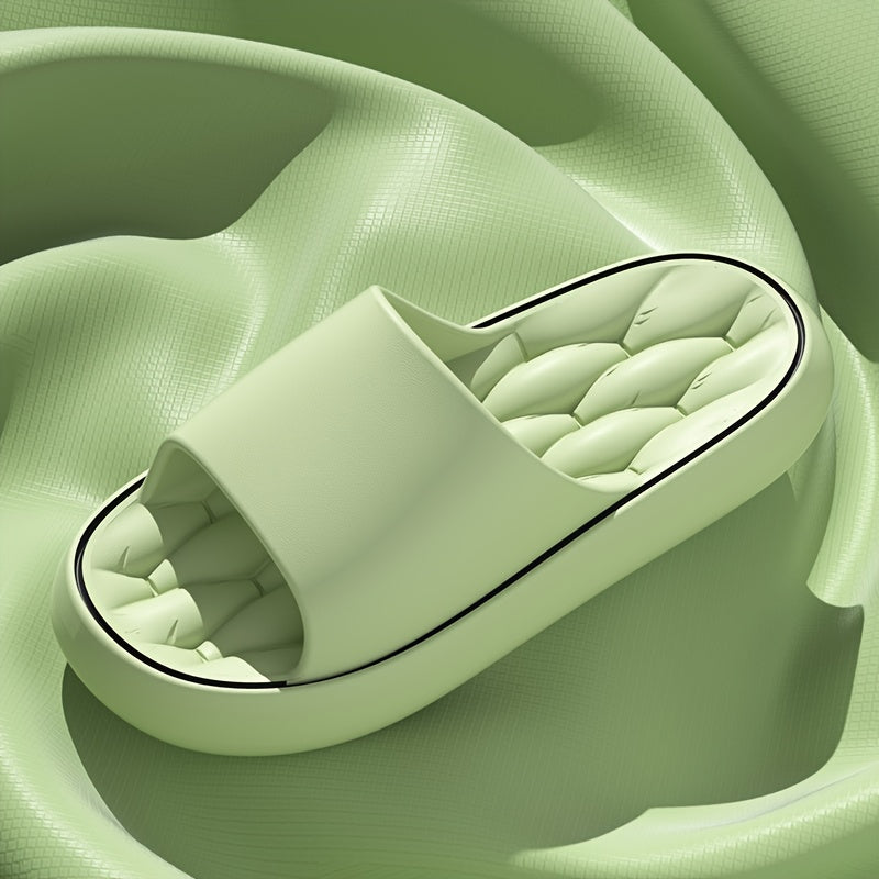 Women's Slip-On EVA Slippers Non-Slip Indoor Outdoor Sandals Black White