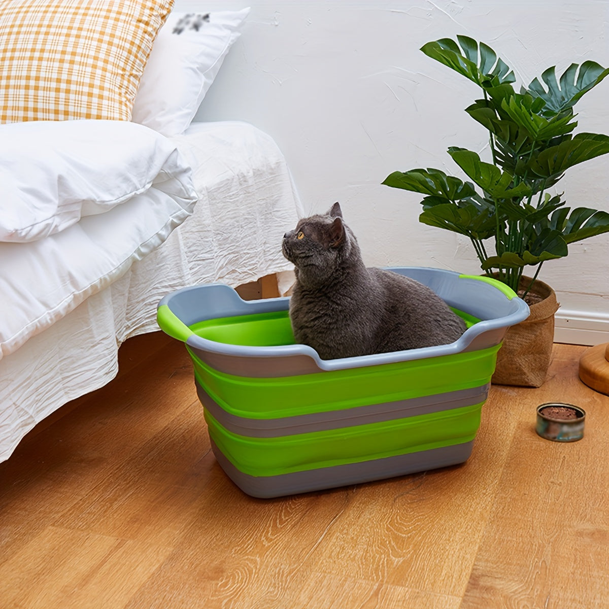 Foldable Pet Bathtub for Dogs and Cats with Shower Supplies