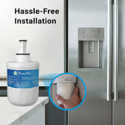 Samsung modellari uchun NSF sertifikatlangan almashtirish uchun Moviy sovutgich suvi filtri