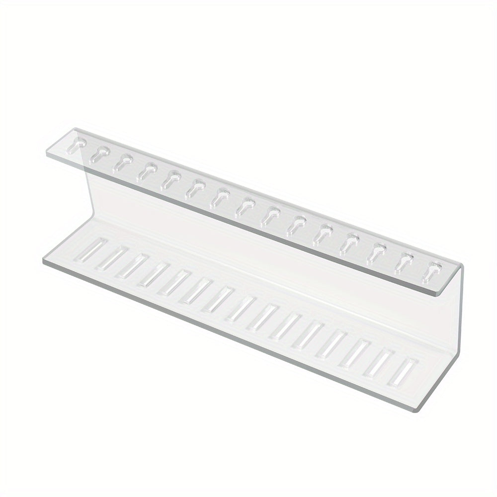 Прозрачная витрина для украшений для серег и пирсинга тела, пылезащитная, стильная