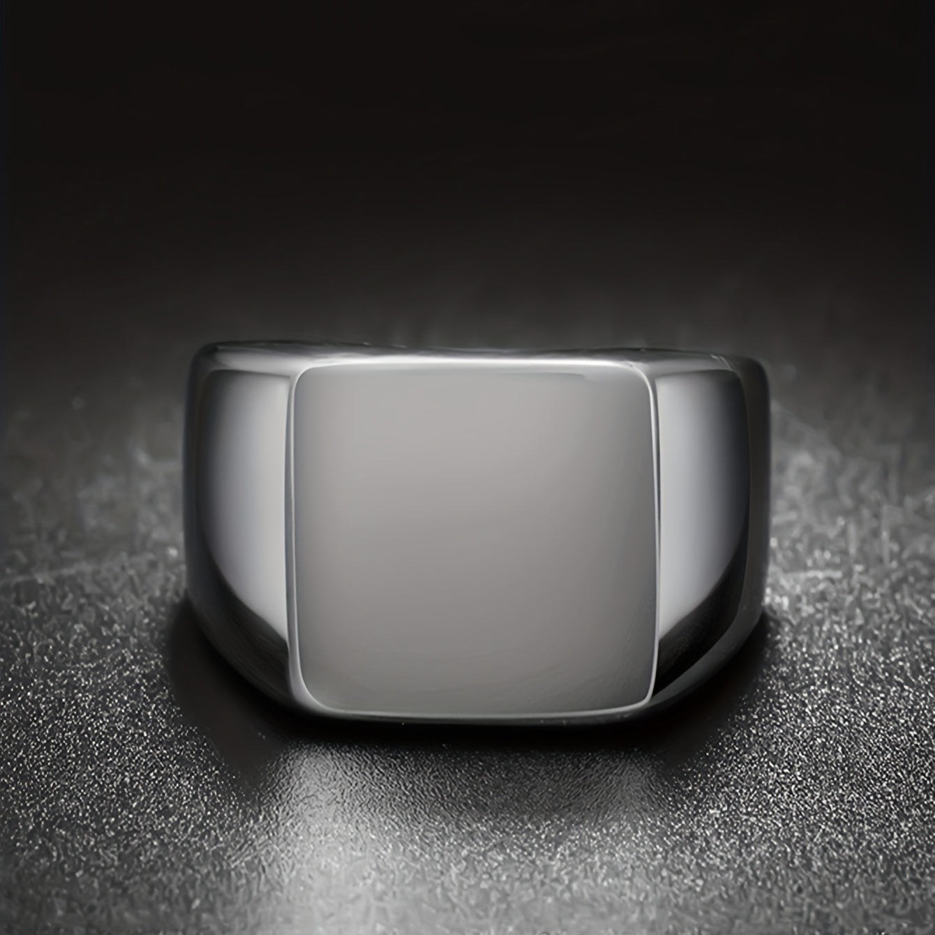 Plain Stainless Steel Ring for Men, Simple Fashion Jewelry, Durable and Stylish