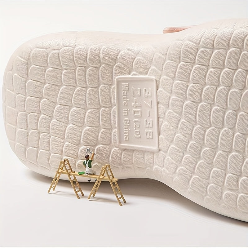 Women's Summer Slip-Resistant Closed-Toe Shoes with Thick Soles