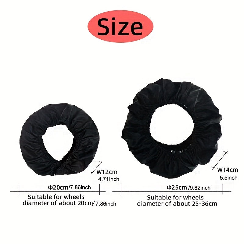 Stroller Wheel Cover Set Dustproof Foot Covers for Dirt Protection